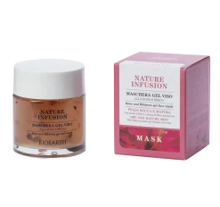 Bioearth Maschera Gel VisoRosa E Ibisco 100ml
