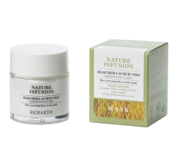 Bioearth Maschera Scrub Viso Riso 100ml