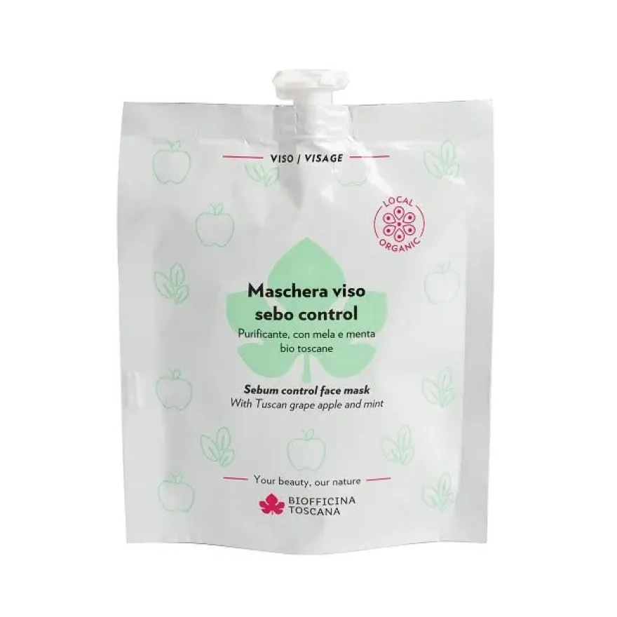 Biofficina Toscana Maschera Viso Sebo Control 30g