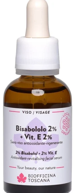 Biofficina Toscana Siero Viso Bisabolo 2% + Vitamina E 2% 30ml