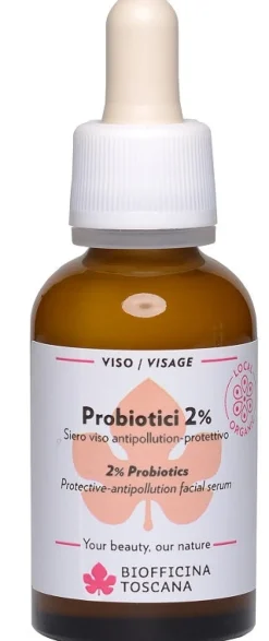 Biofficina Toscana Siero Viso Probiotici 2% 30ml