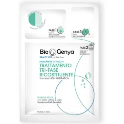Biogenya Maschera Tessuto Trattamento Tri-Fase Ricostituente