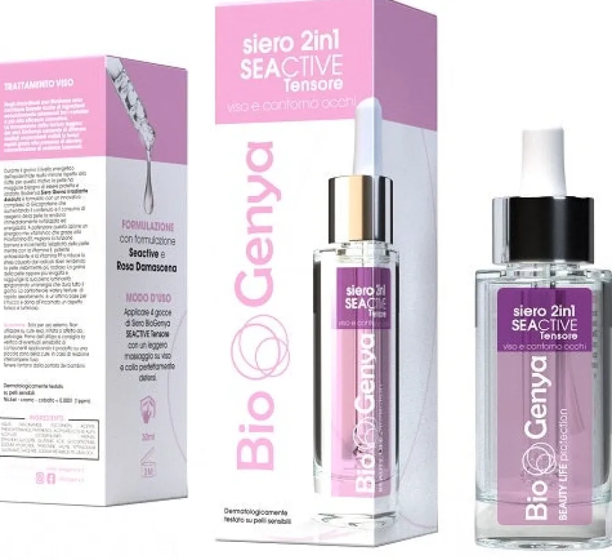 Biogenya Siero Viso 2 In 1 Seactive Tensore 30ml