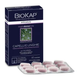 Biokap Anticaduta Miglio Donna Forte Con Tricofoltil 60 Compresse