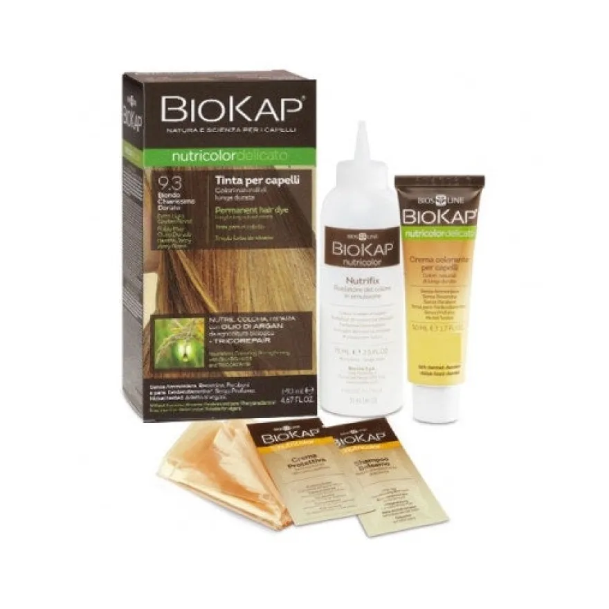 Biokap Nutricolor Delicato 9.3 New Biondo Chiarissimo Dorato 140ml