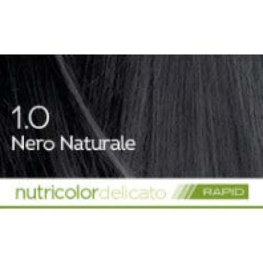 Biokap Nutricolor Delicato Rapid 1.0 Nero Naturale 135ml