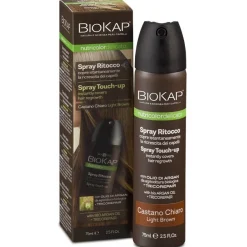 Biokap Nutricolor Delicato Spray Ritocco Castano Chiaro 75ml