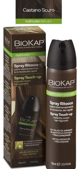 Biokap Nutricolor Delicato Spray Ritocco Castano Scuro 75ml