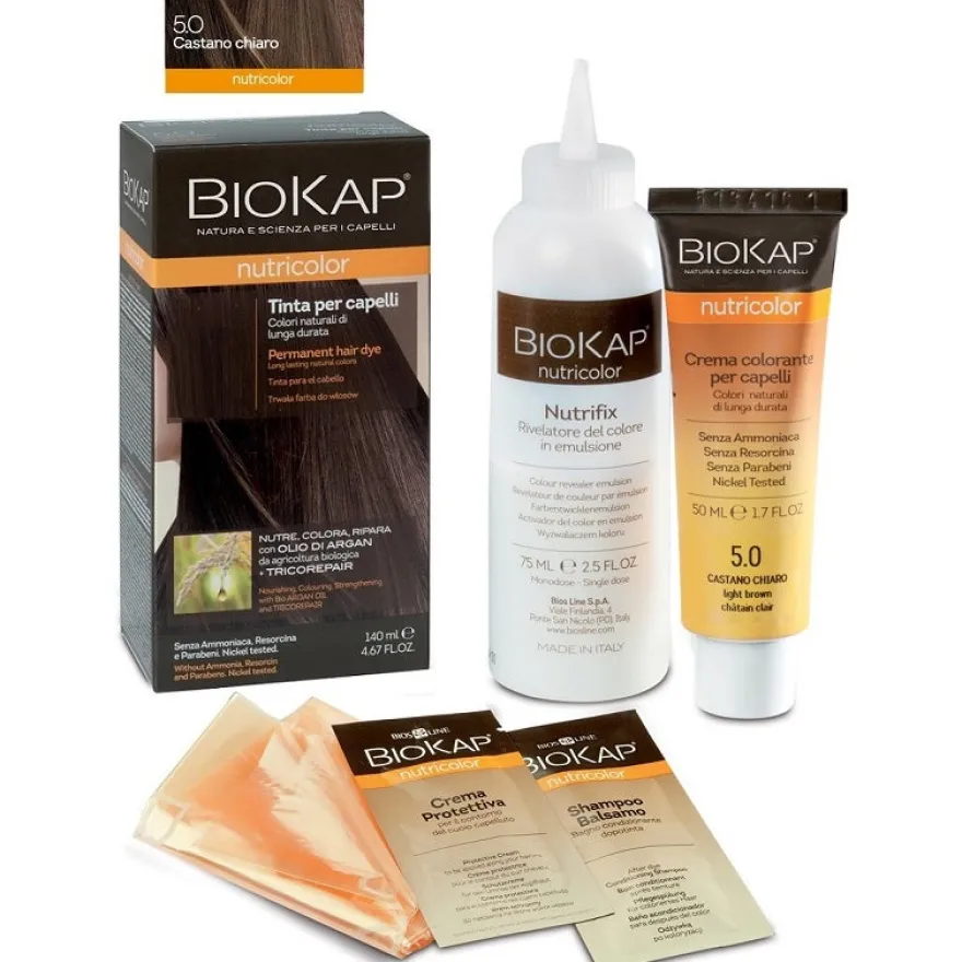 Biokap Nutricolor Tinta Capelli 5,0 Castano Chiaro