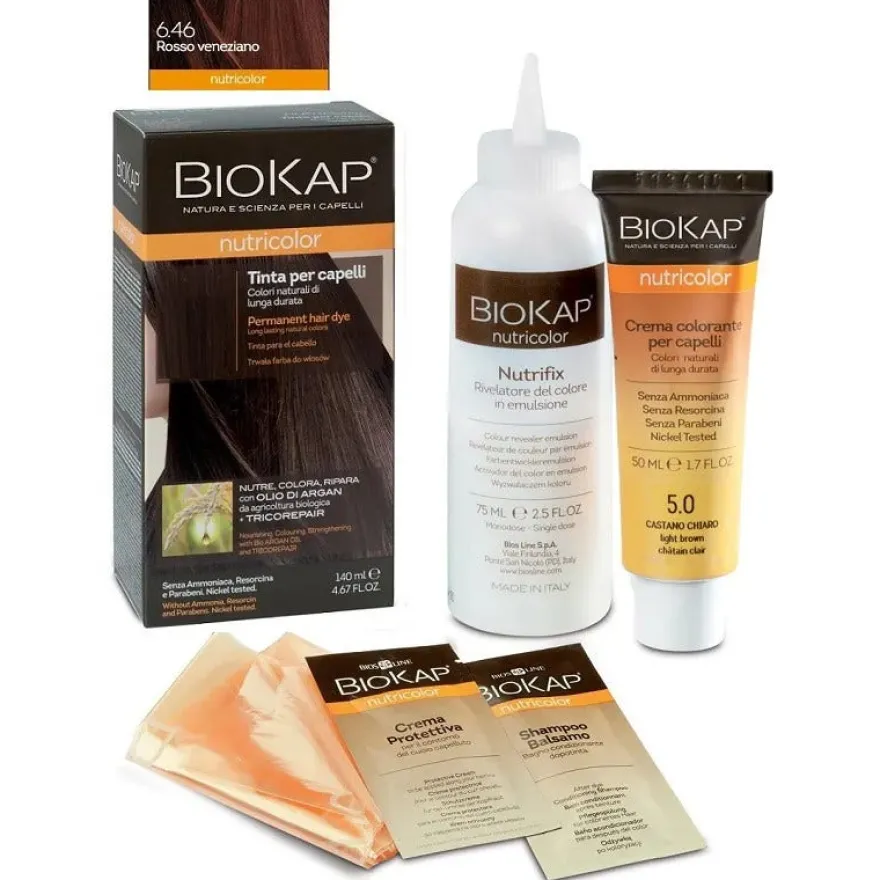 Biokap Nutricolor Tinta Capelli 6,46 Rosso Veneziano
