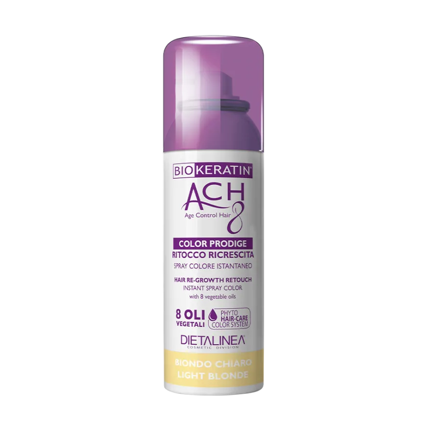 Biokeratin Ach8 Ritocco Ricrescita Spray Biondo Chiaro 75ml