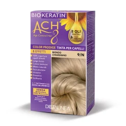 Biokeratin Ach8 Tinta per Capelli Biondo Chiarissimo 9/N