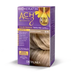 Biokeratin Ach8 Tinta Per Capelli Biondo Chiaro 8/N