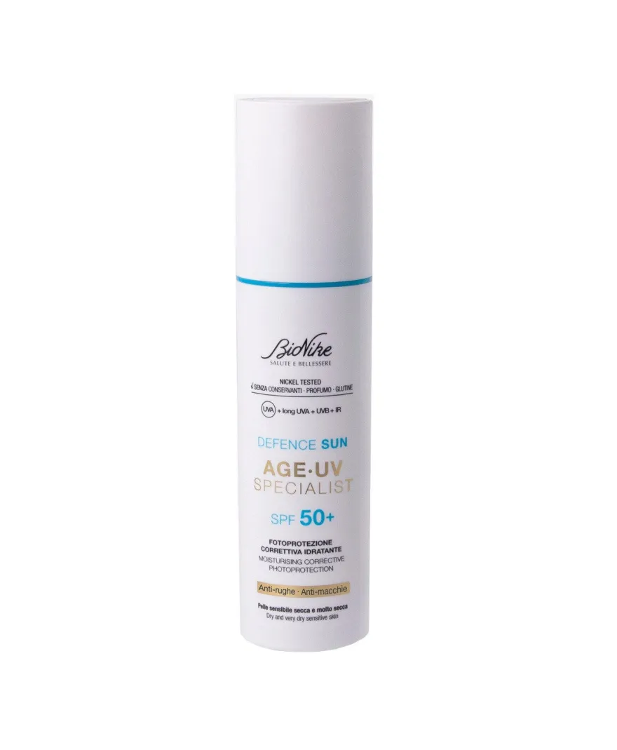 Bionike Defence Sun Age Uv Specialist SPF50+ Fotoprotezione Correttiva Idratante 50ml