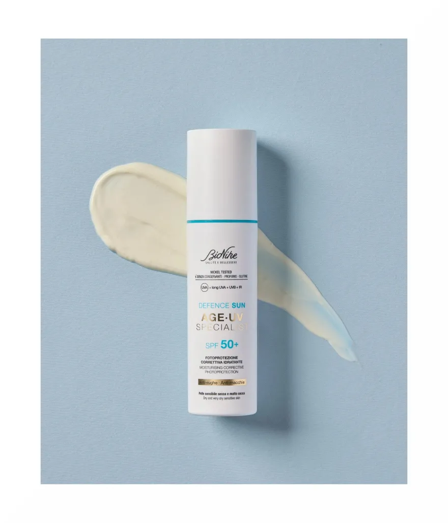 Bionike Defence Sun Age Uv Specialist SPF50+ Fotoprotezione Correttiva Idratante 50ml