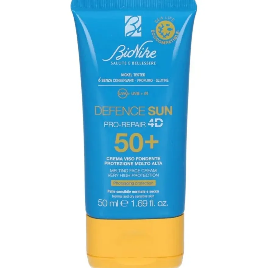 Bionike Defence Sun Crema Viso Fondente 50ml SPF50+