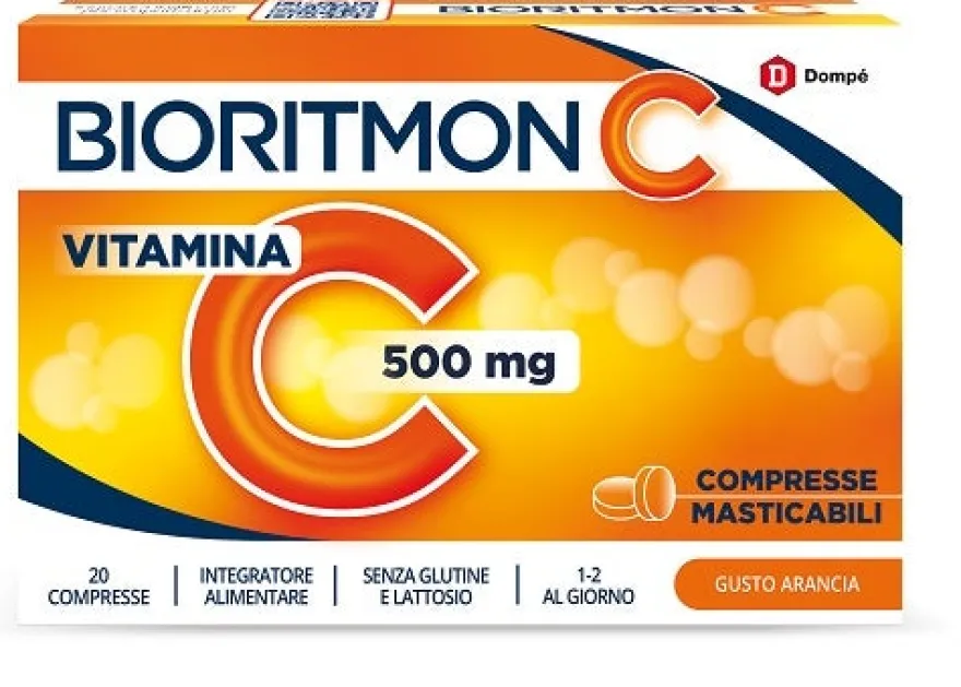 Bioritmon c 500mg Vitamina c 20 Compresse Masticabili