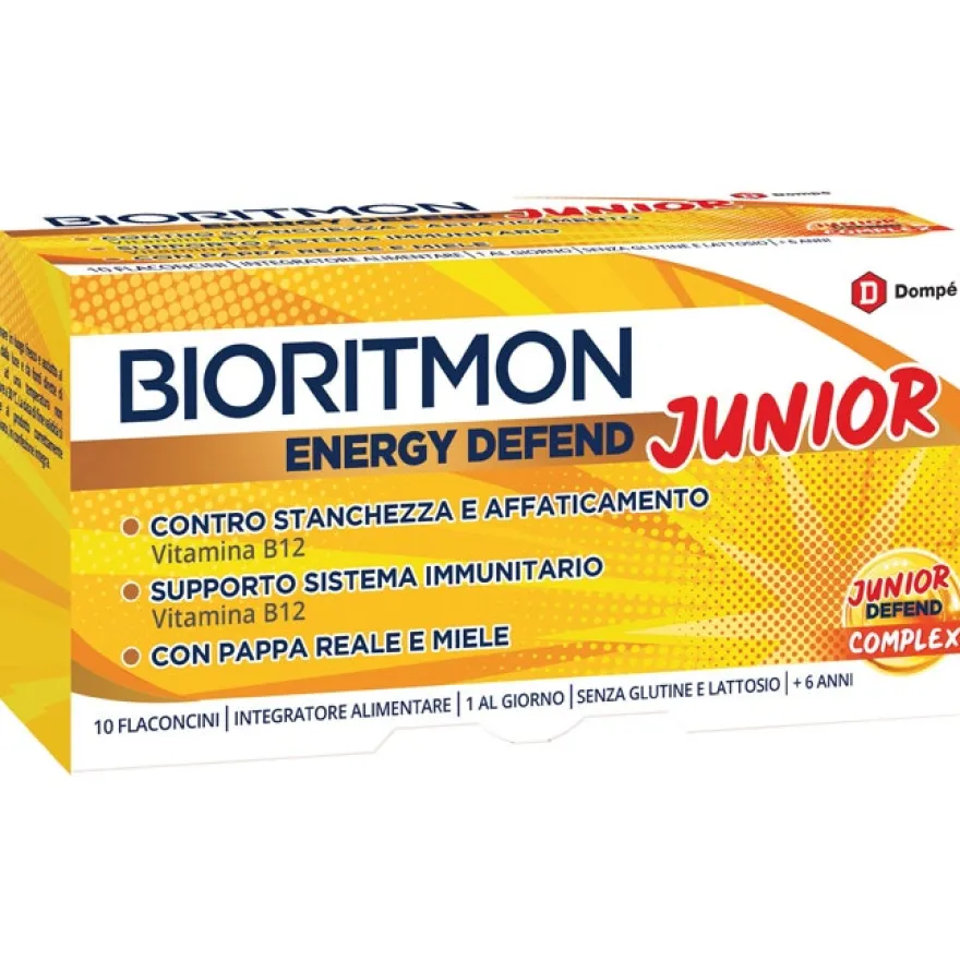 Bioritmon Energy Defend Junior 10 Flaconcini Da 10ml