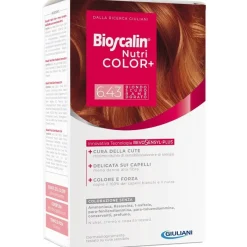 Bioscalin Nutricolor Plus Colorazione Capelli Permanente 6,43 Biondo Scuro Rame Dorato
