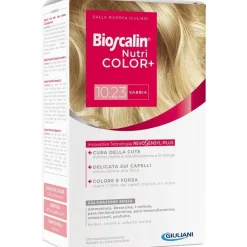 Bioscalin Nutricolor Plus Colorazione Capelli Permanente 10,23 Sabbia