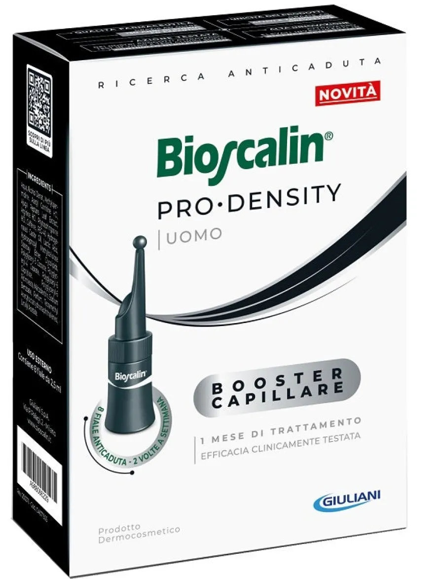Bioscalin Pro Density Uomo Booster Capillare 8 Fiale x 2,5ml