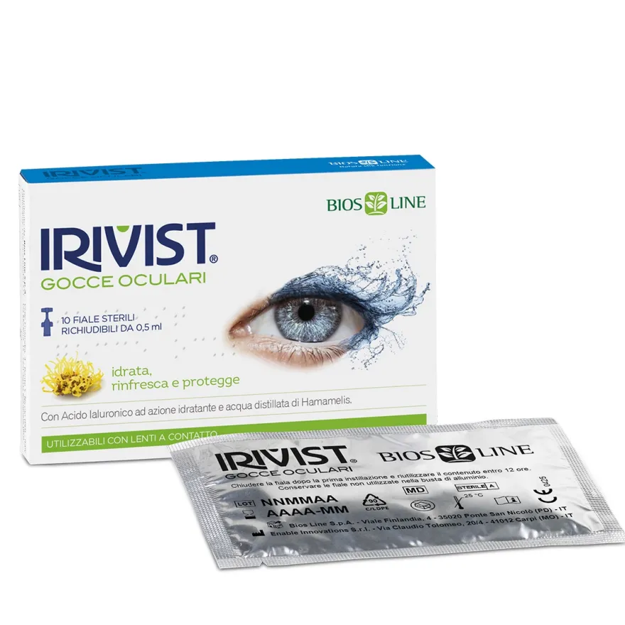 Bios Line Irivist Gocce Oculari Monodose 10 Fiale Da 0,5ml