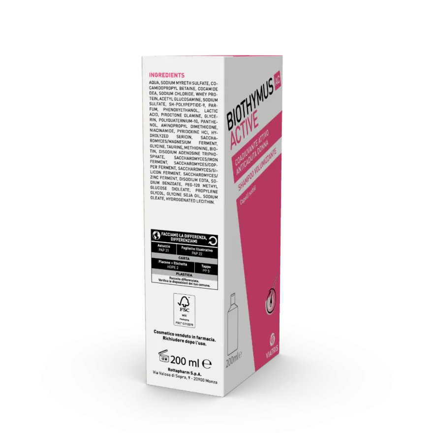 Biothymus Ac Active D Shampoo Volume 200 ml