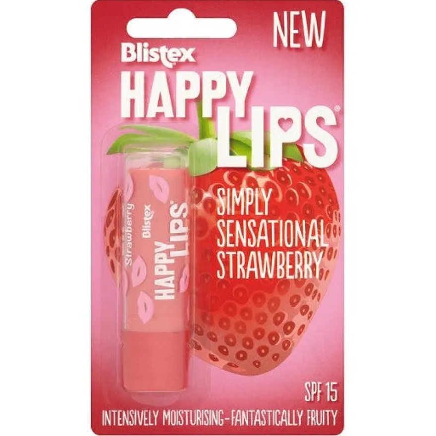Blistex Happy Lips Strawberry SPF 15