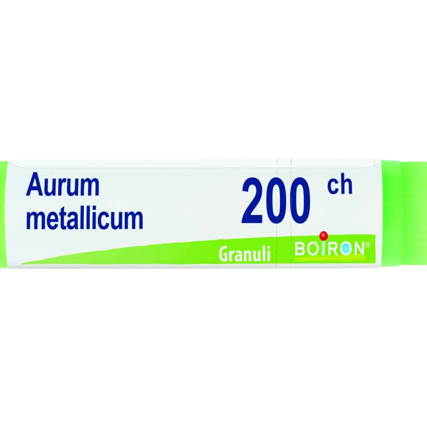 Boiron Aurum Metallicum Globuli 200Ch Dose 1g