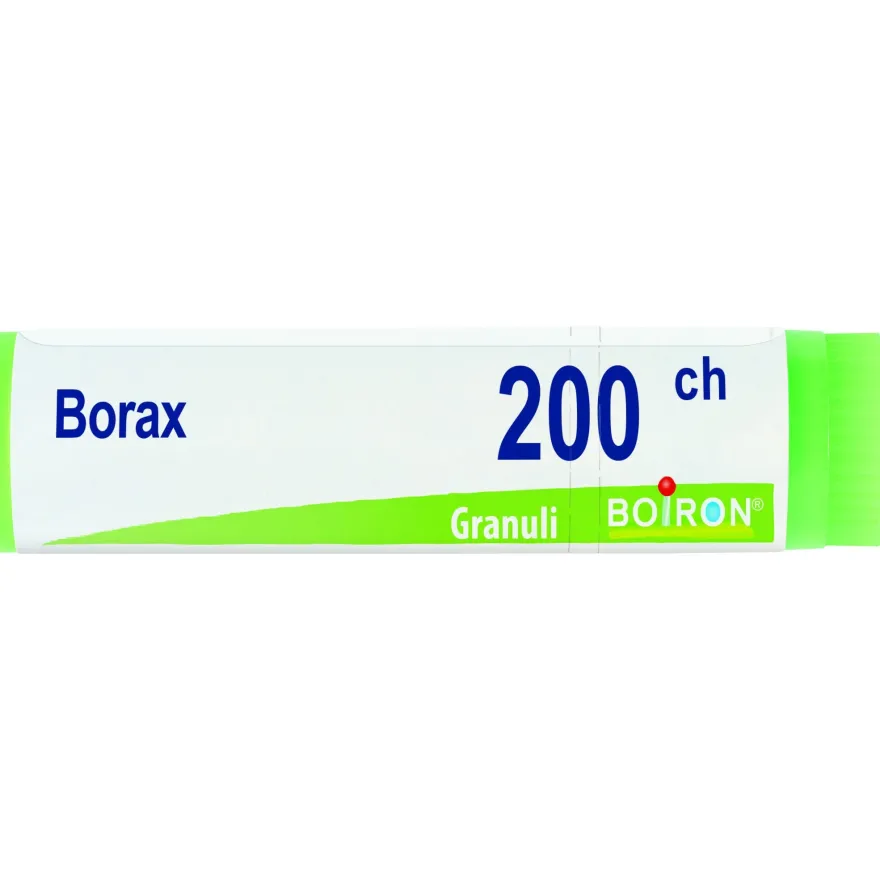 Boiron Borax Globuli 200Ch Dose 1g
