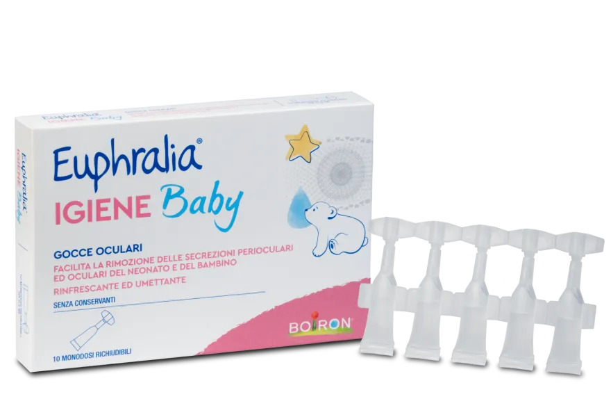 Boiron Euphralia Igiene Baby Gocce Oculari 10 Fiale Monodose