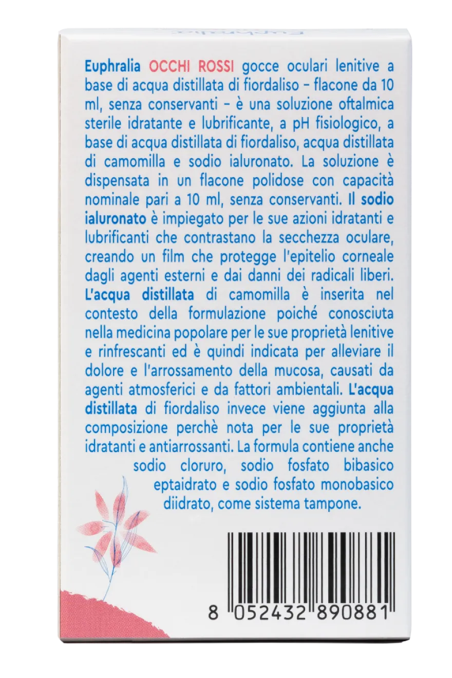 Boiron Euphralia Occhi Rossi Collirio 10ml