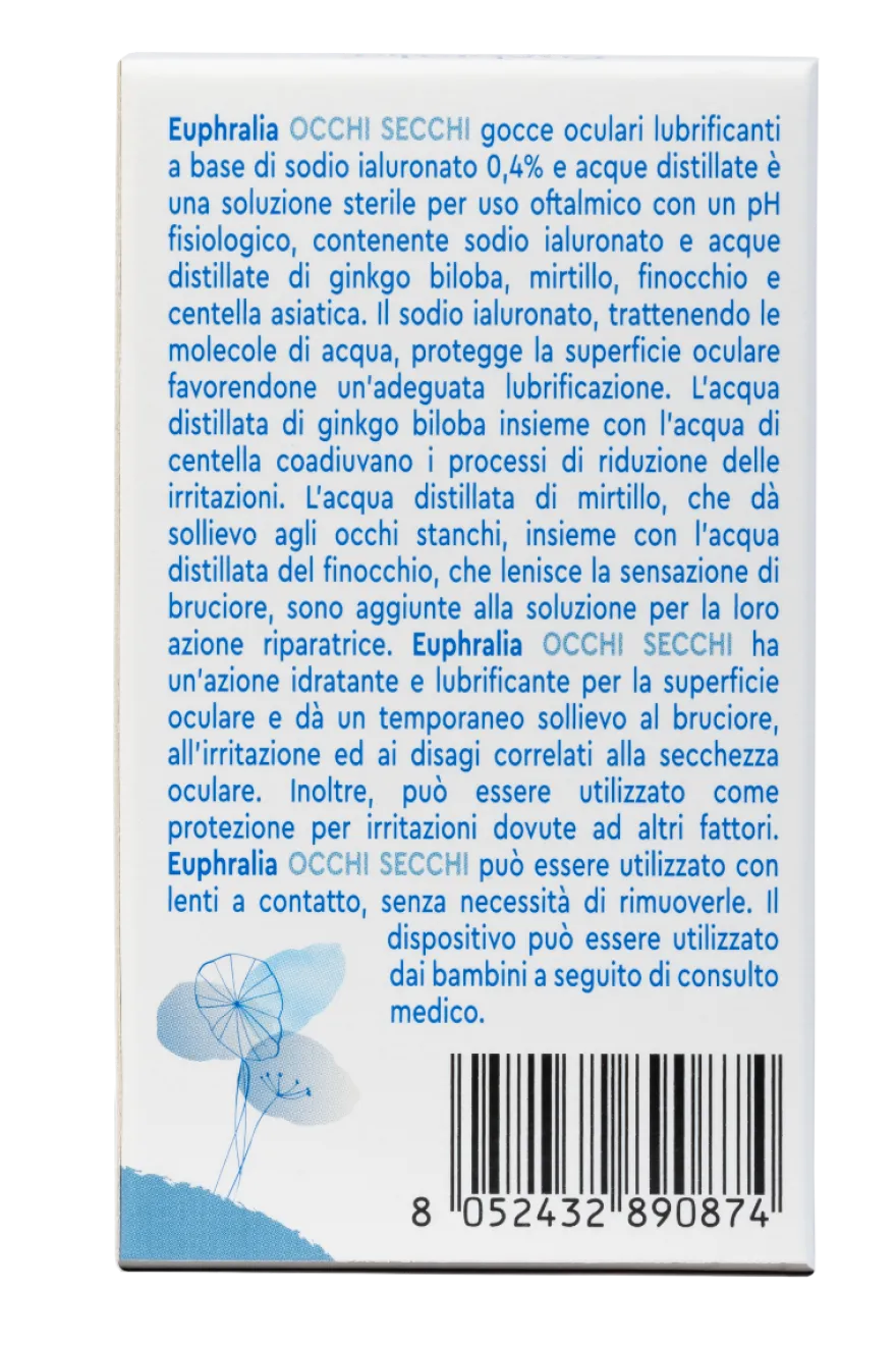 Boiron Euphralia Occhi Secchi Collirio 10ml