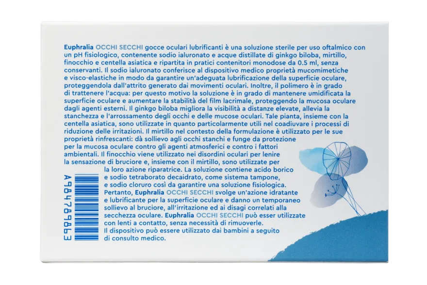 Boiron Euphralia Occhi Secchi Gocce Oculari 15 Monodose