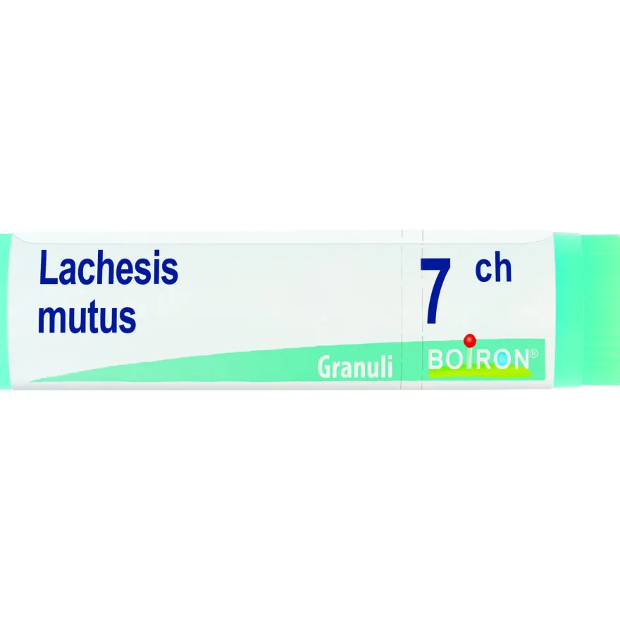 Boiron Lachesis Mutus Globuli 07Ch Dose 1g