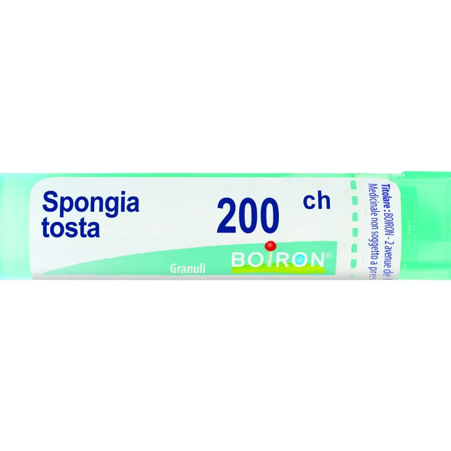 Boiron Spongia Tosta Granuli 200Ch Tubo 4g