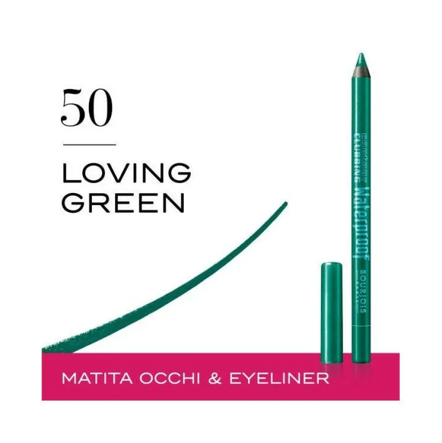 Bourjois Contour Clubbing Waterproof Matita Occhi 1,2g 050 Loving Green