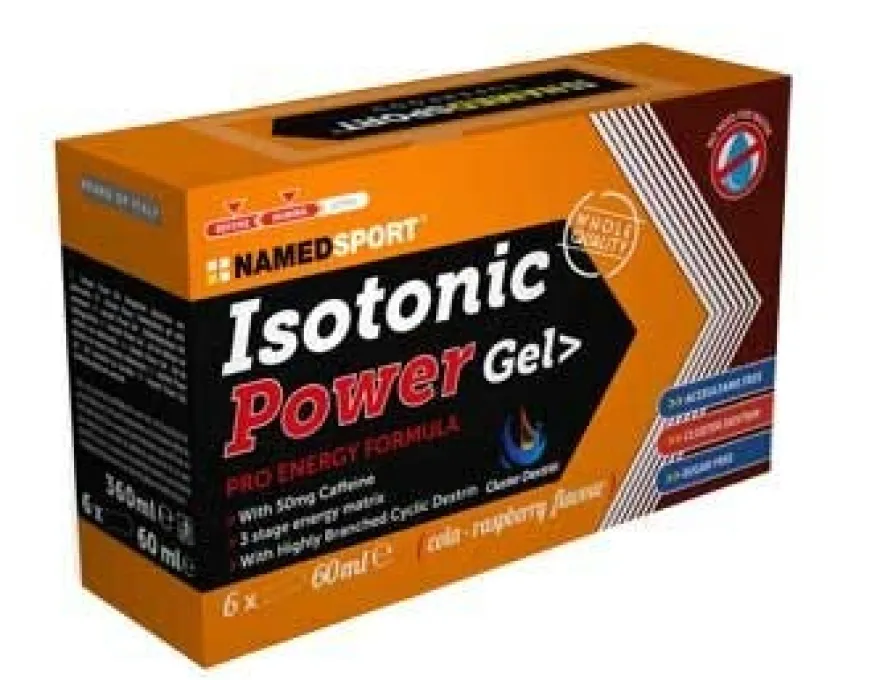 BOX ISOTONIC POWER GEL COLA-RA