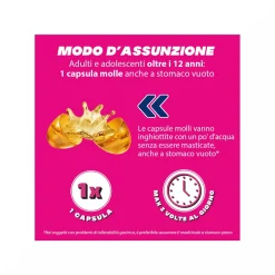 BuscofenAct 400 mg Con Ibuprofene Analgesico Contro Dolori Forti Da Ciclo 20 Capsule Molli