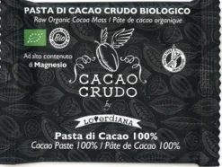 Cacao Crudo Pasta Di Cacao 100% 30g