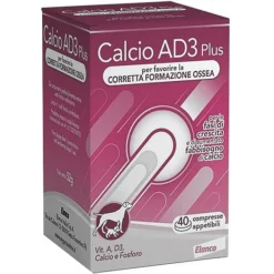 Calcio AD3 Plus Tabs Sviluppo Cani 40 Compresse
