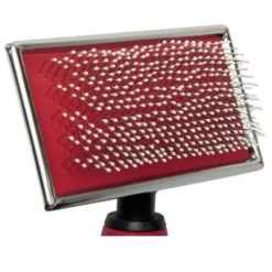 Camon Cardatore Con Denti In Acciaio Punte Arrotondate Per Cani E Gatti 6x4,5cm