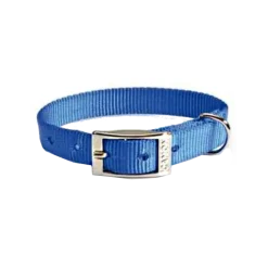 Camon Collare In Nylon Per Cani Colore Blu 12x380mm