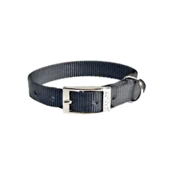 Camon Collare In Nylon Per Cani Colore Nero 12x380mm