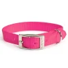 Camon Collare In Nylon Per Cani Colore Rosa Fluo 12x280mm