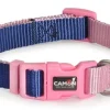 Camon Collare Regolabile Double Premium Blu/Rosa Per Cani Cuccioli 20x360cm/480mm