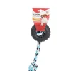 Camon Gioco Cani Pneumatico In Foam TPR Con Corda In Cotone 21cm