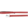 Camon Guinzaglio Con Maniglia In Neoprene E Cuciture Reflex Rosso 1,5x120cm