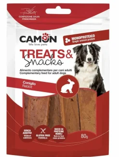 Camon Jerky di Coniglio Snack Per Cani 80g
