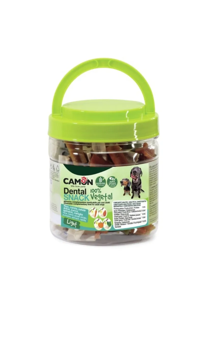 Camon Mini Stick Bauveg Snack Aromatizzati Alla Vaniglia Per Cani 300g
